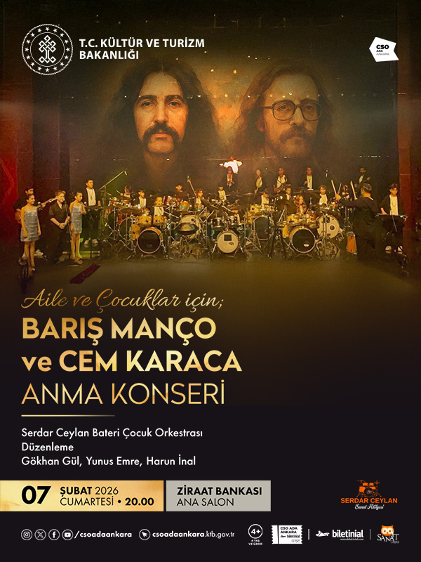 Aile Ve Çocuklar İçin Barış Manço Ve Cem Karaca Anma Konseri