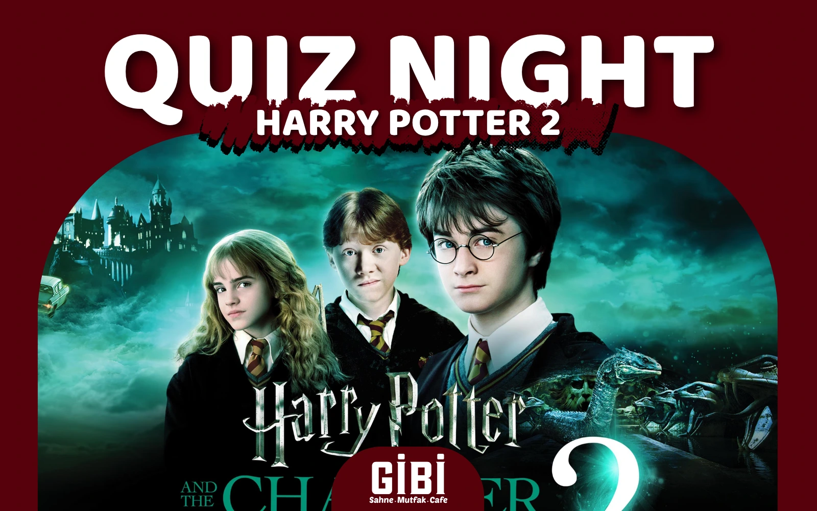 Quiz Night: Harry Potter ve Sırlar Odası