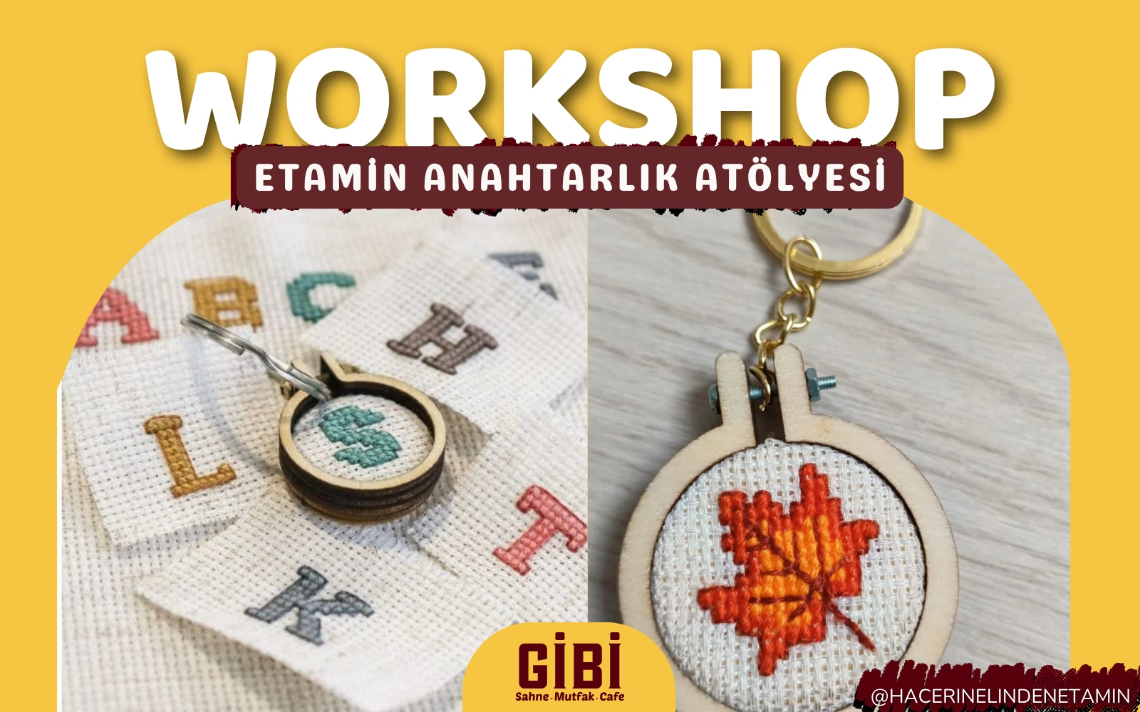 Workshop: Etamin Anahtarlık Atölyesi