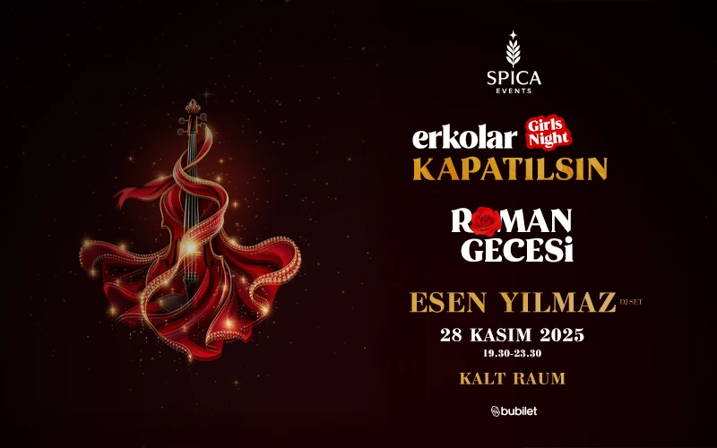 ERKOLAR KAPATILSIN ROMAN GECESİ