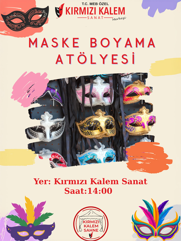 Maske Boyama Atölyesi